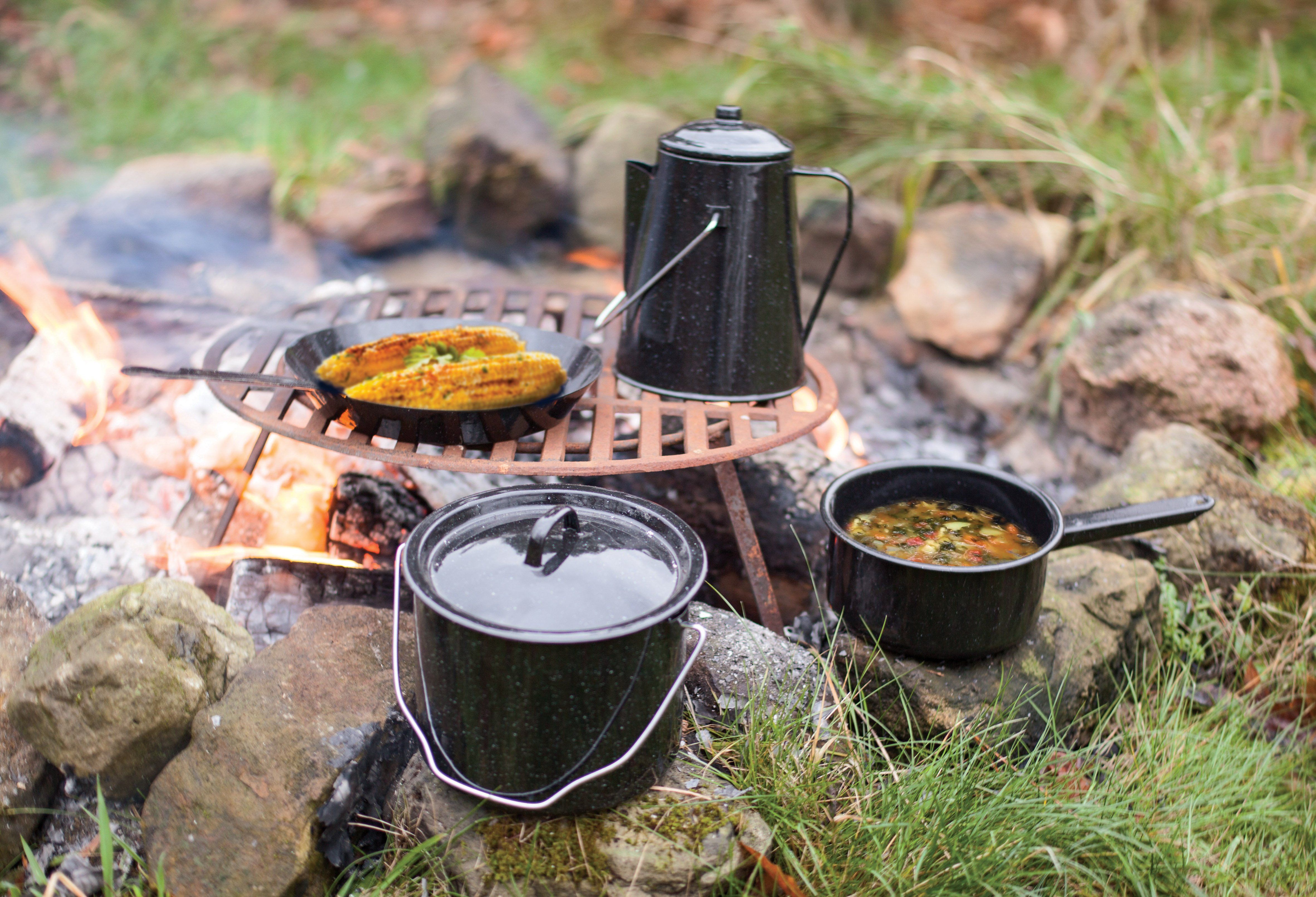 Esschert Campfire Cooking Set (4 pieces)