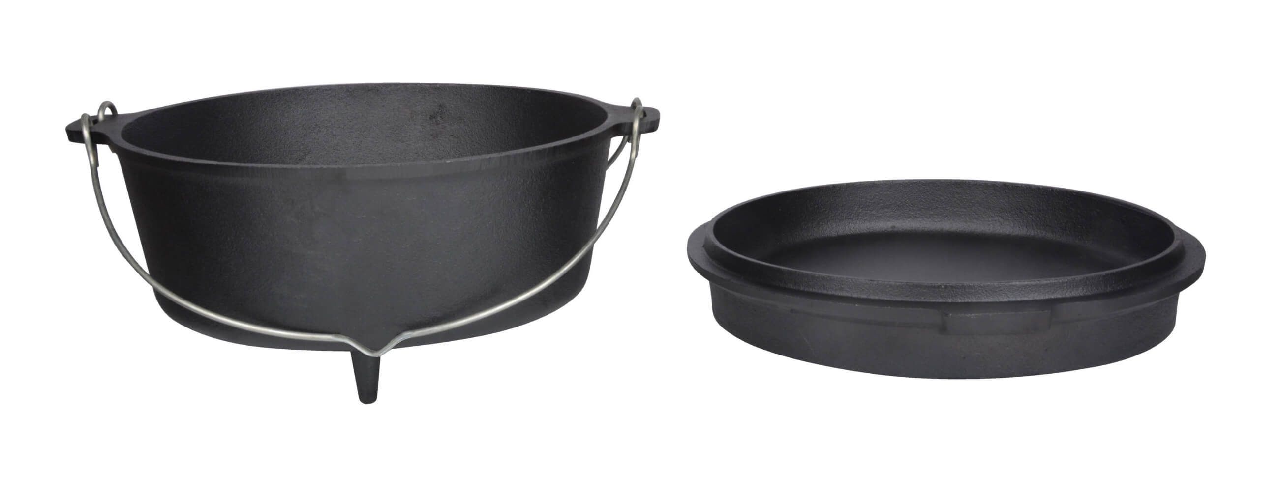 Esschert Campfire Pot / Dutch Oven 6.5 L