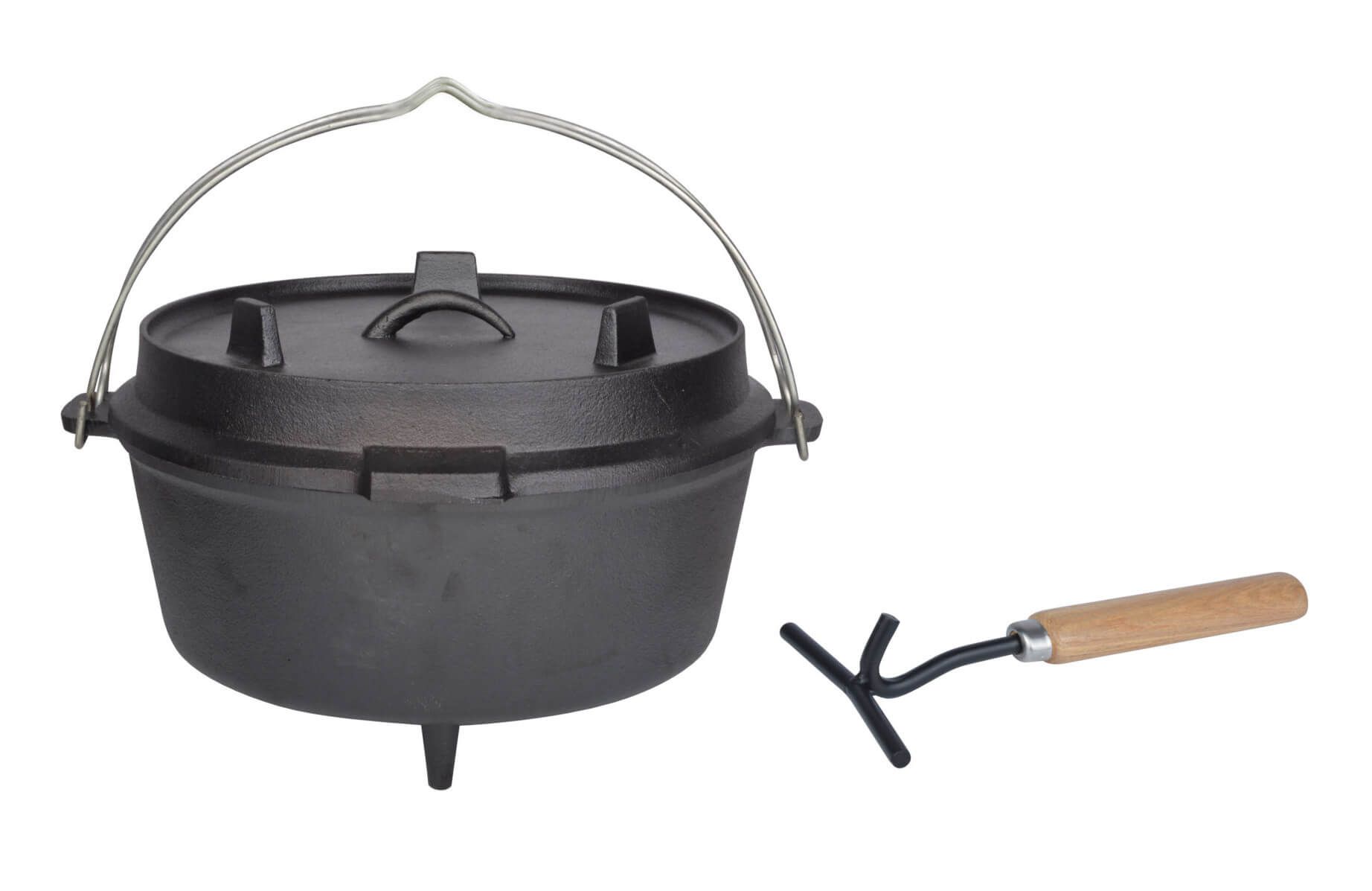 Esschert Campfire Pot / Dutch Oven 6.5 L