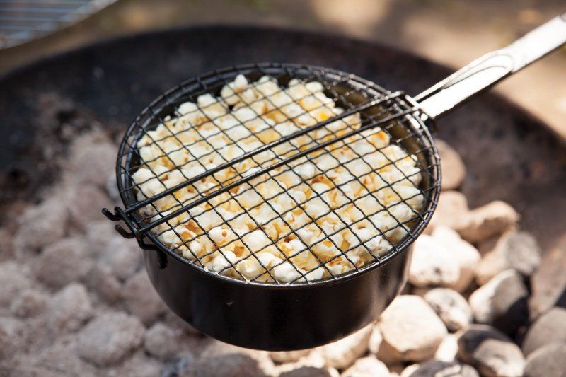 Esschert Popcorn Pan