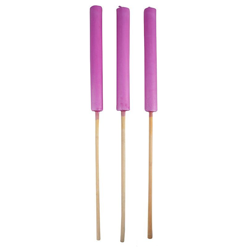 Esschert garden torch Purple L (set of 3)