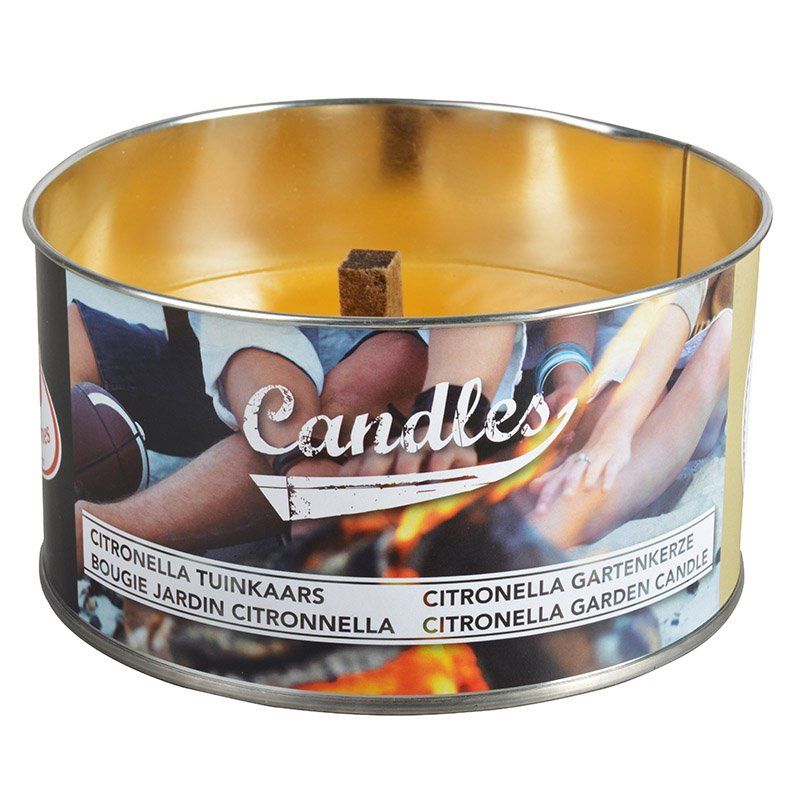 Esschert garden candle citronella in tin M