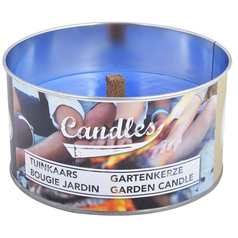 Esschert garden candle in tin M (set of 4)