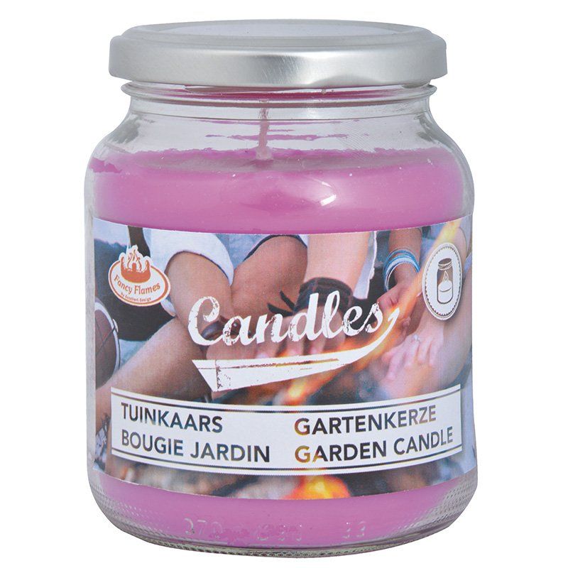 Esschert garden candle in jar (set of 4)