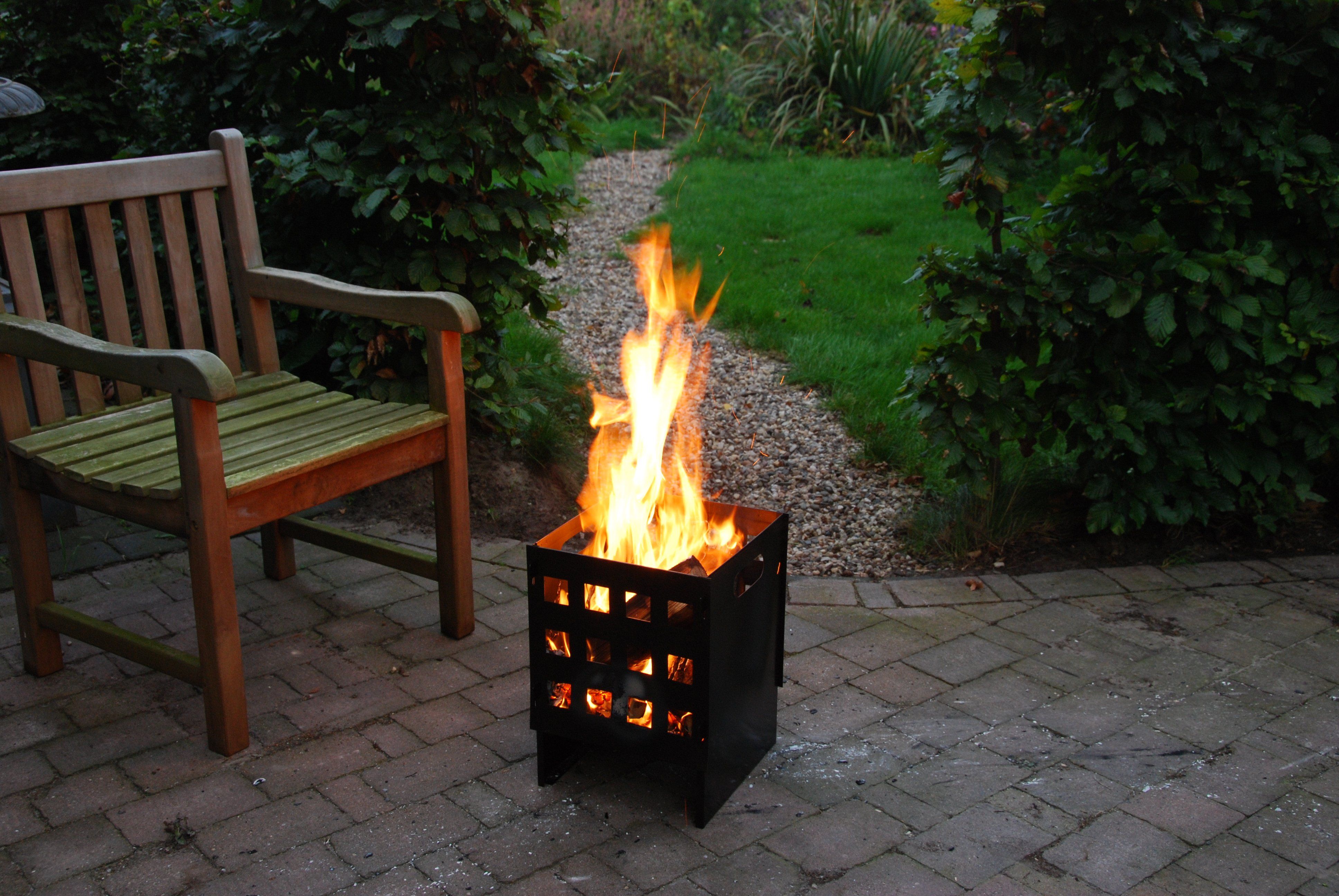 Esschert Cube Square Firepit