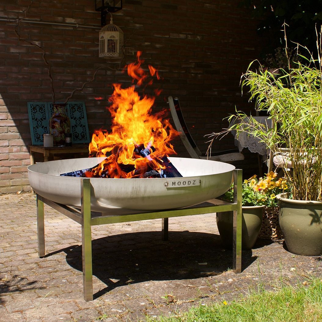 MOODZ Firebowl Stainless Steel Ø100 cm