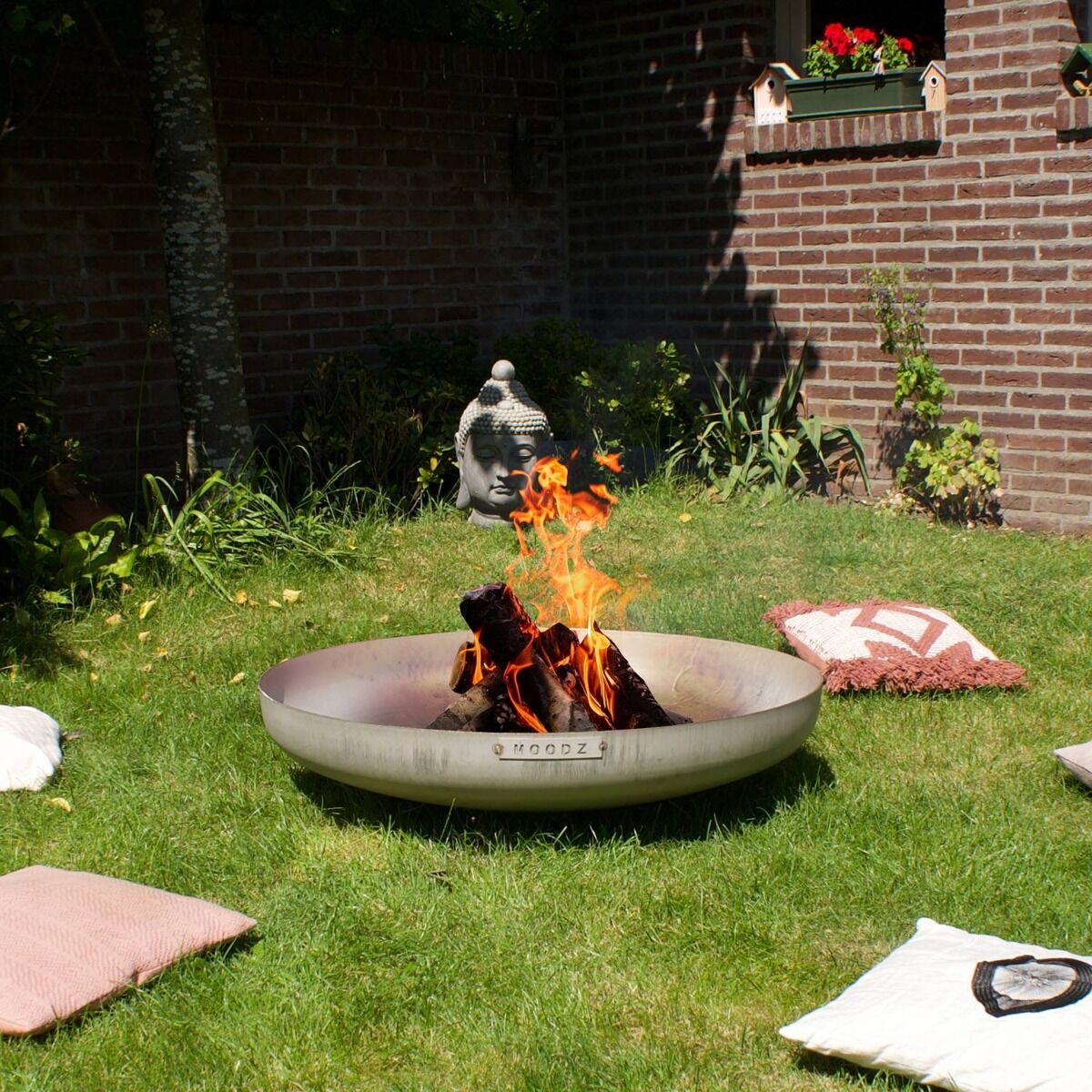 MOODZ Firebowl Stainless Steel Ø100 cm
