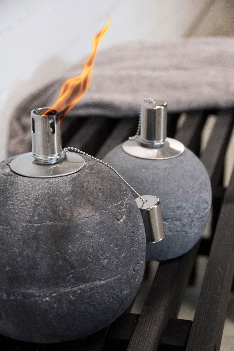 Esschert Tumble Torch Concrete S
