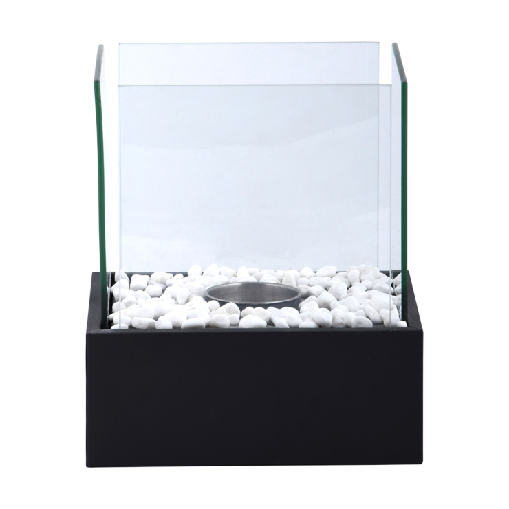 Esschert Bioethanol Table Fireplace Rectangular Black