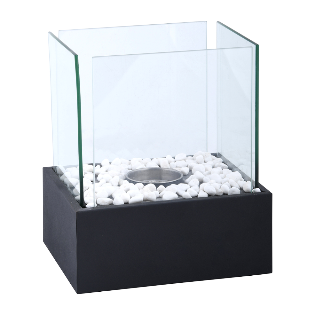 Esschert Bioethanol Table Fireplace Rectangular Black