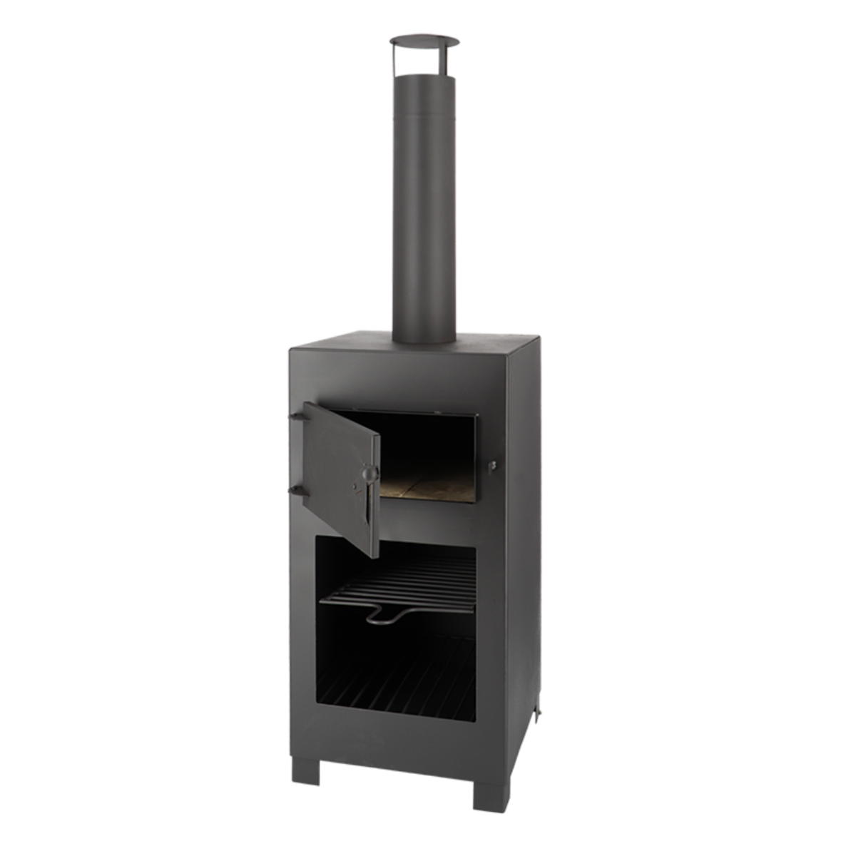 Esschert Terrace Stove + Pizza Oven Black