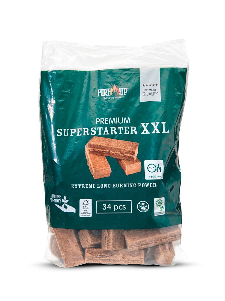 Fire-Up Firelighters XXL (34 pieces)