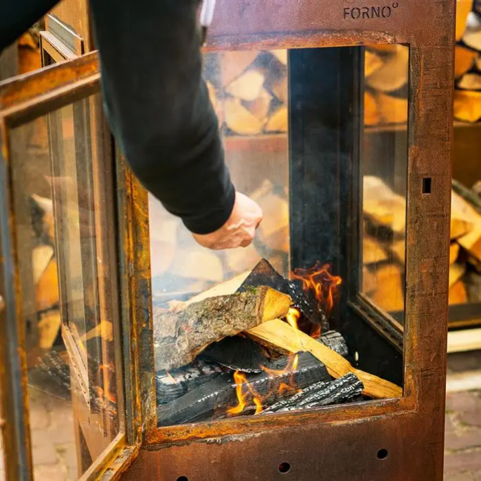 FORNO Fireplace Digna CortenSteel