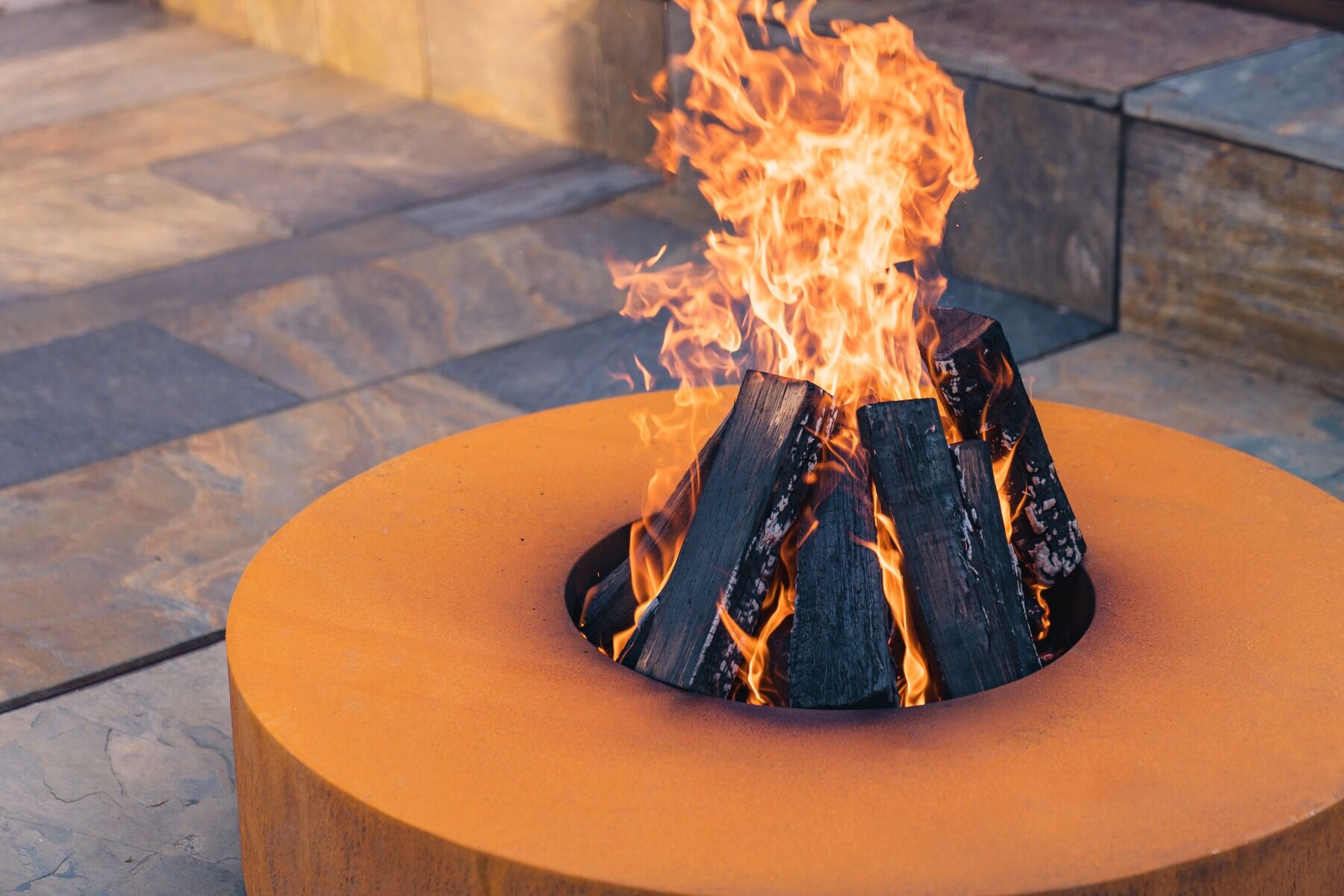 FORNO Fire Table CortenSteel Round (Ø125cm)