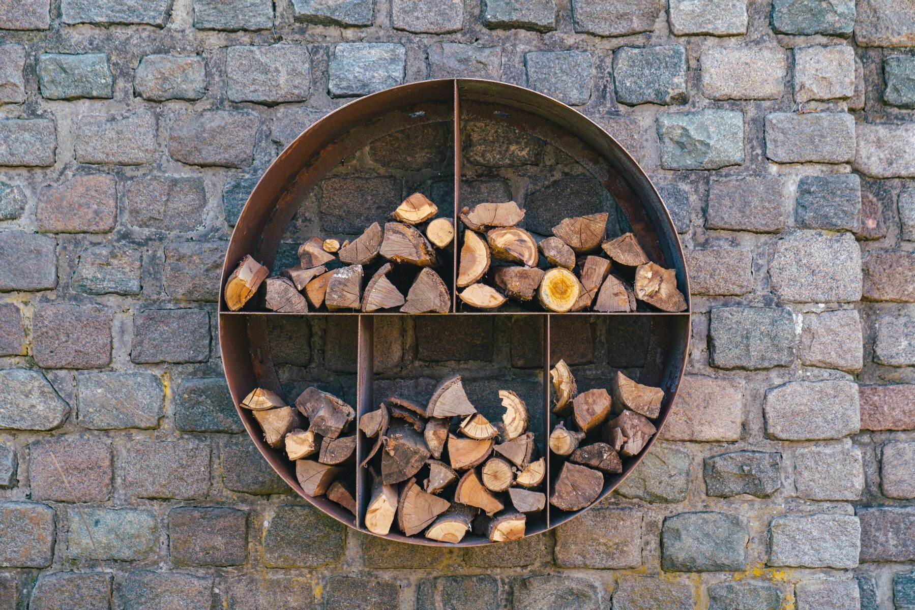 FORNO Wood Storage BHS CortenSteel