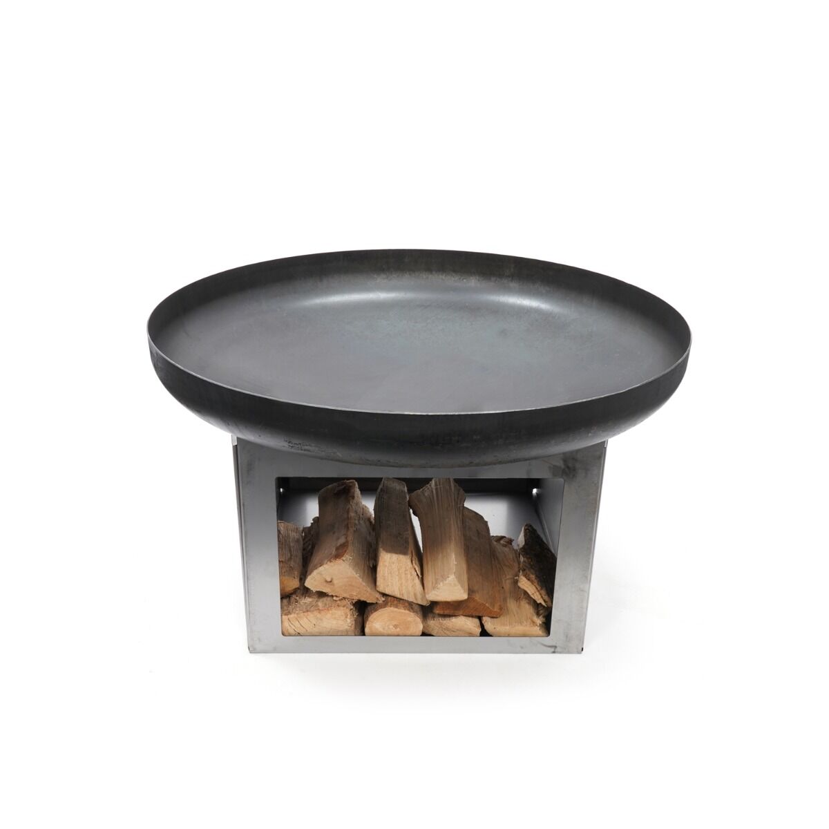 HEAT Fire Bowl Fresvik with Wood Storage