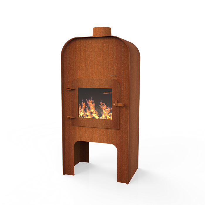 FORNO Fireplace Gap CortenSteel