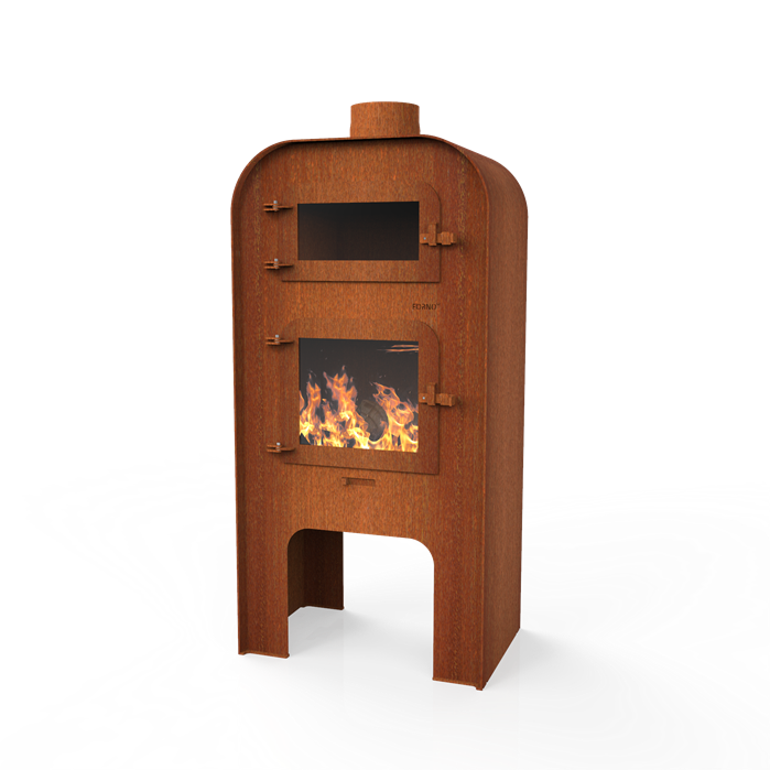 FORNO Fireplace Gap CortenSteel