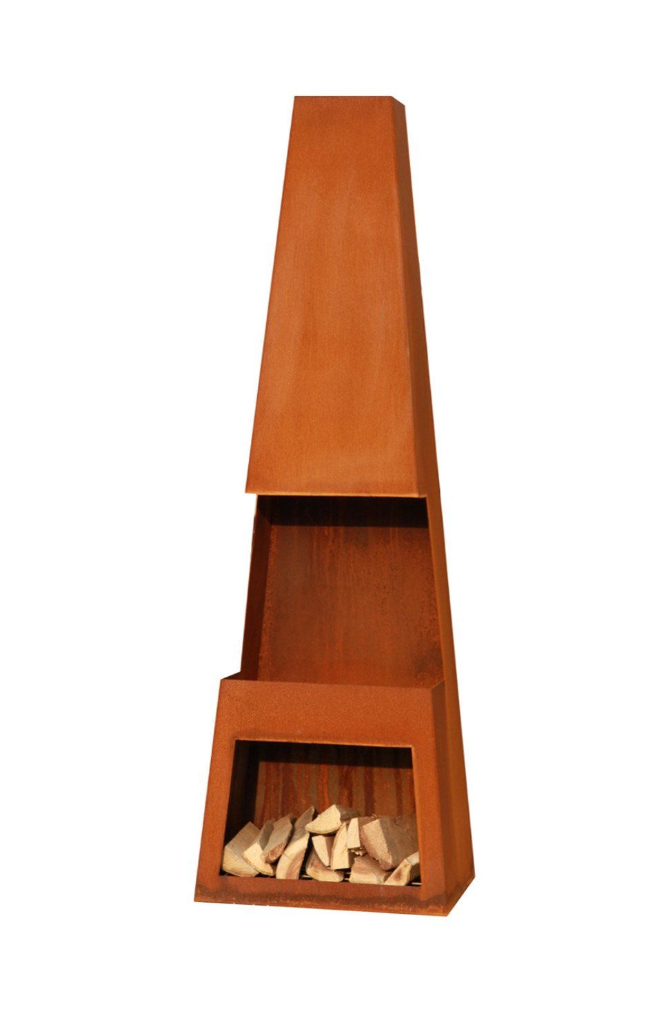 GardenMaxX Pular Corten Fireplace