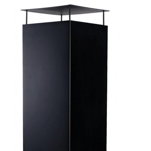 GardenMaxX Tacora XL Black Fireplace