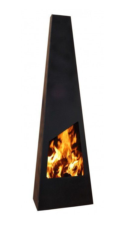 GardenMaxX Nevados XL Black Fireplace