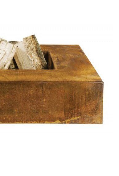 Gardenmaxx Rima Corten Fire Bowl 80 x 80 cm