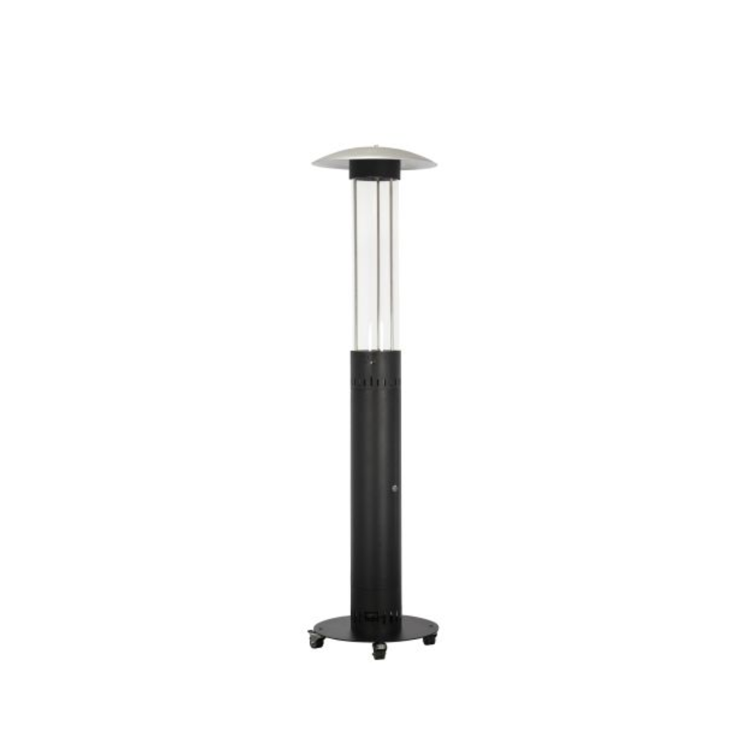 Green Flame Pellet Heater Round