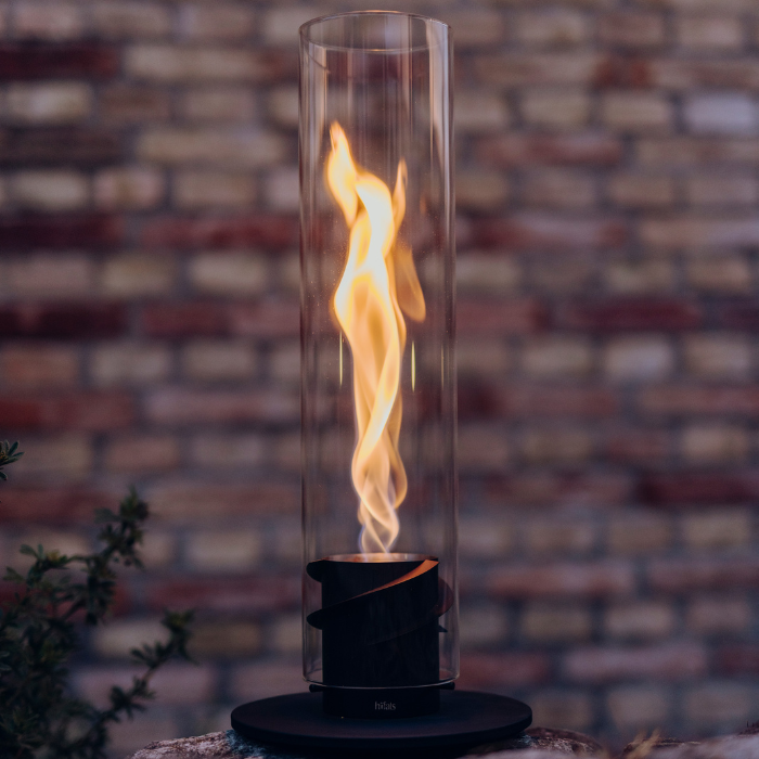 Höfats SPIN table fire