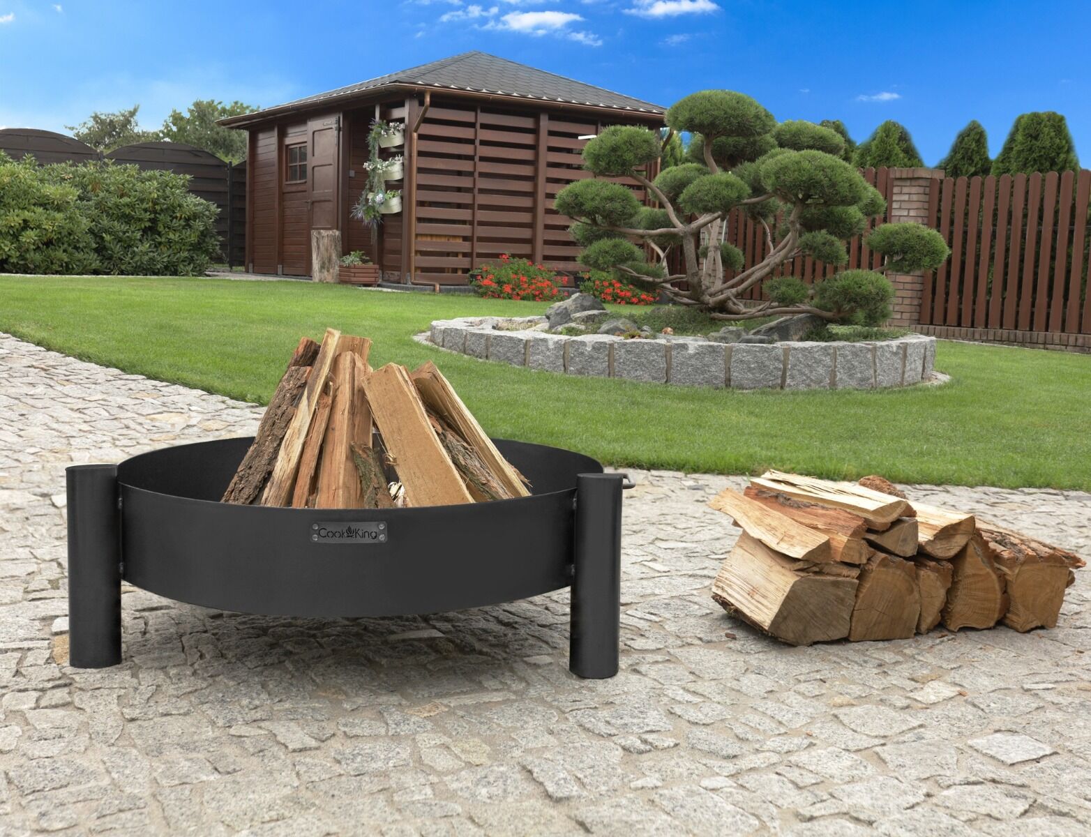 CookKing Fire bowl Haiti Ø70 cm + Lid