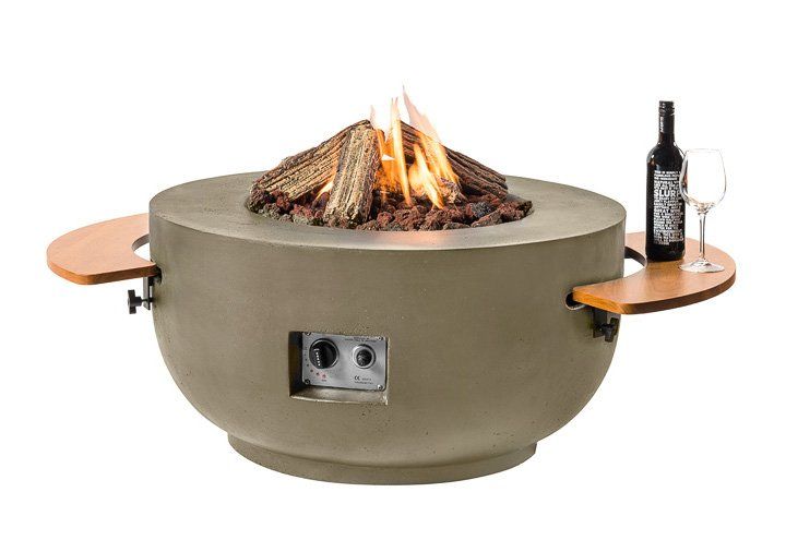 Happy Cocooning Firetable Bowl Taupe 
