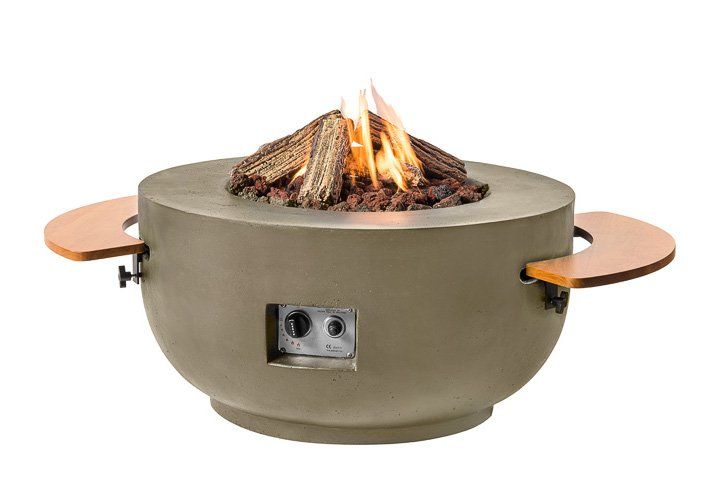 Happy Cocooning Firetable Bowl Taupe 