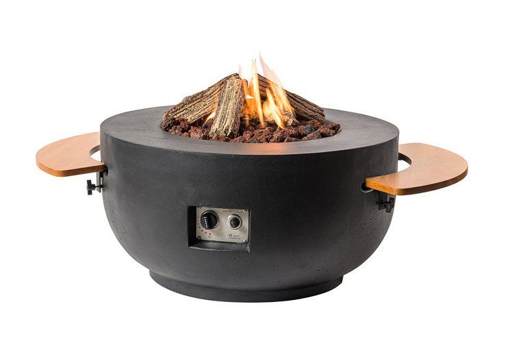 Happy Cocooning Firetable Bowl Black