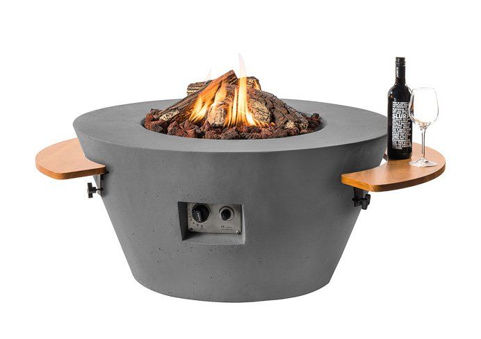 Happy Cocooning Firetable Cone Anthracite