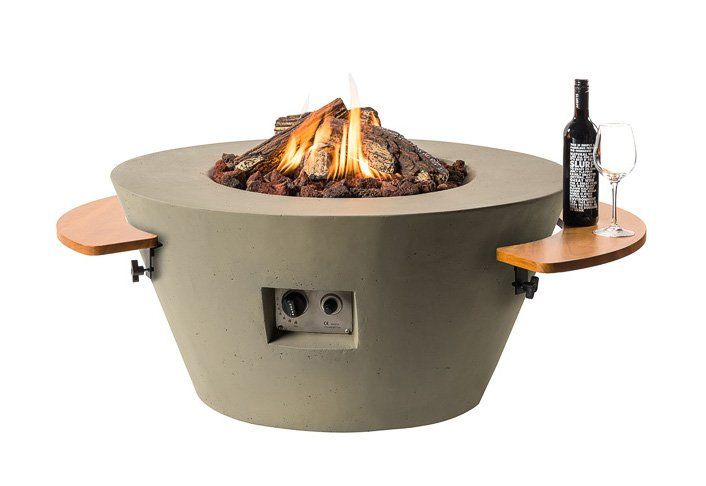 Happy Cocooning Firetable Cone Taupe