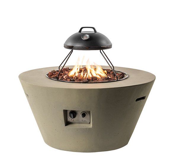 Happy Cocooning Firetable Cone Taupe