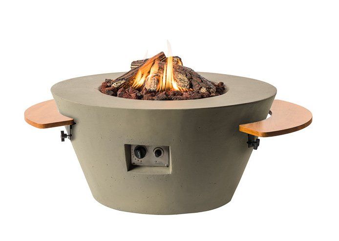 Happy Cocooning Firetable Cone Taupe