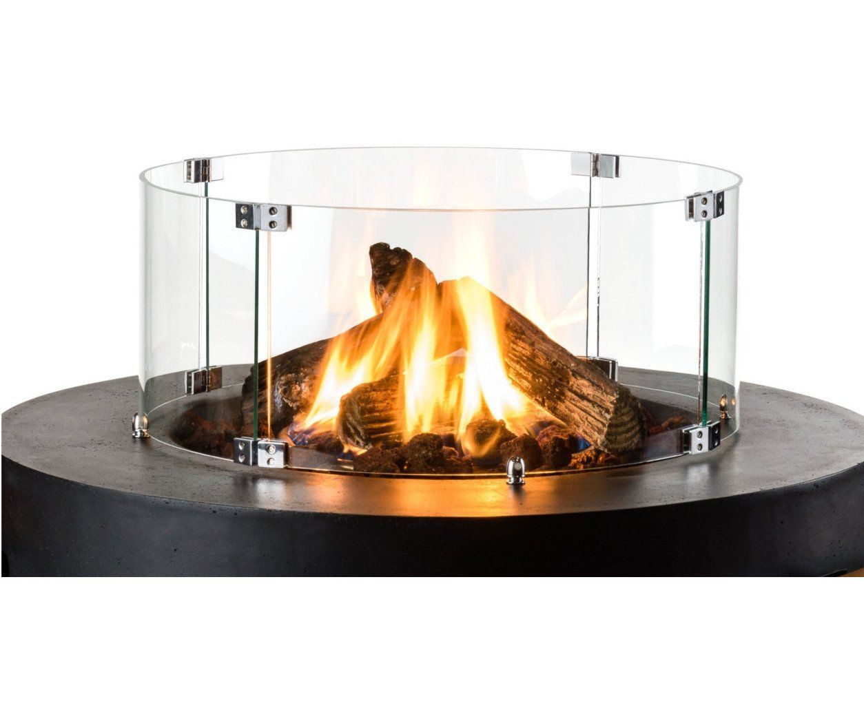 Happy Cocooning Glass Screen Surround Round Large