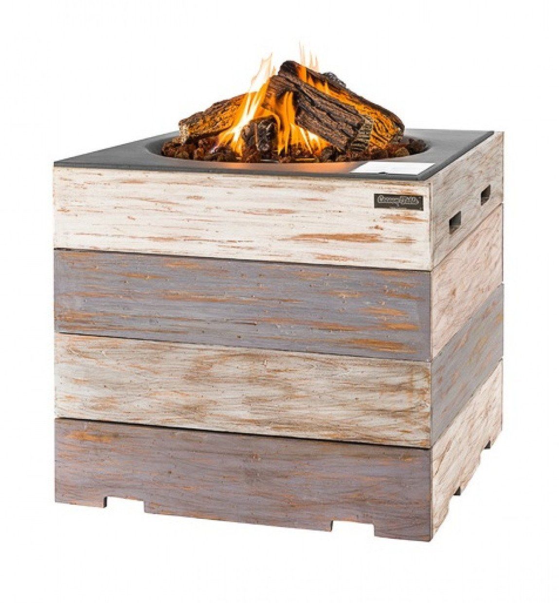 Happy C. Fire Table Square Black - N&N