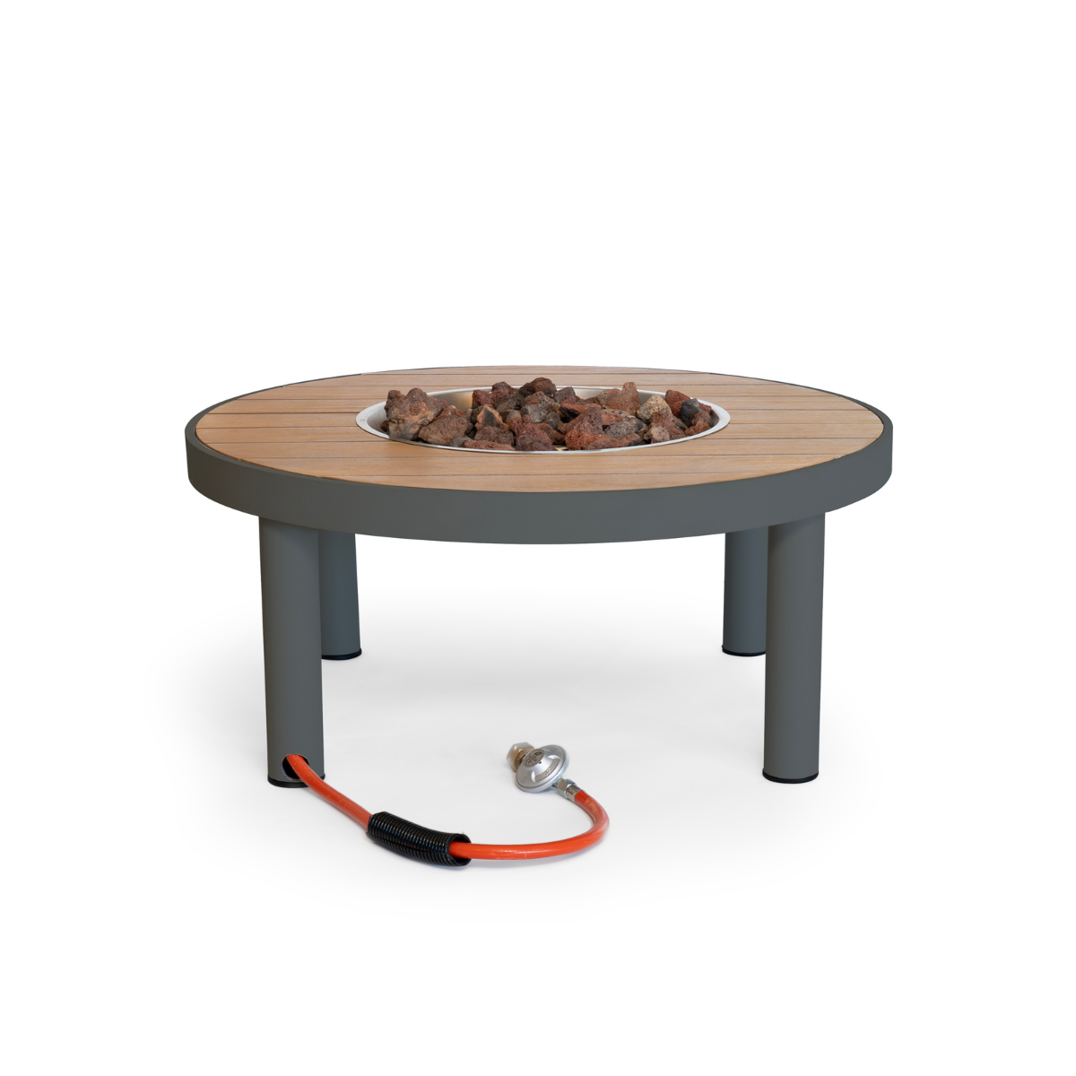 Happy Cocooning fire pit table Riviera 80 smokey anthracite