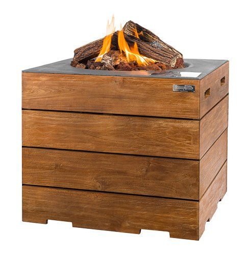 Happy C. Fire Table Square Anthracite L&D