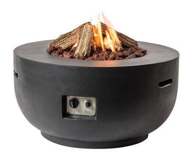 Happy Cocooning Firetable Bowl Black