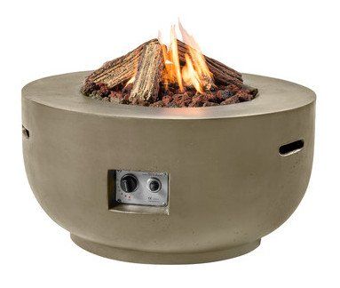 Happy Cocooning Firetable Bowl Taupe 