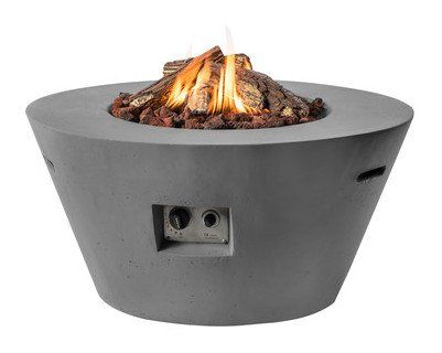Happy Cocooning Firetable Cone Anthracite