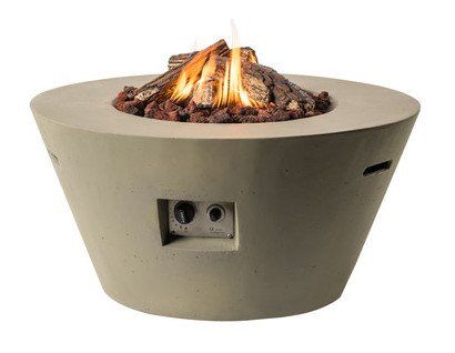 Happy Cocooning Firetable Cone Taupe