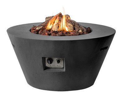 Happy Cocooning Firetable Cone Black 