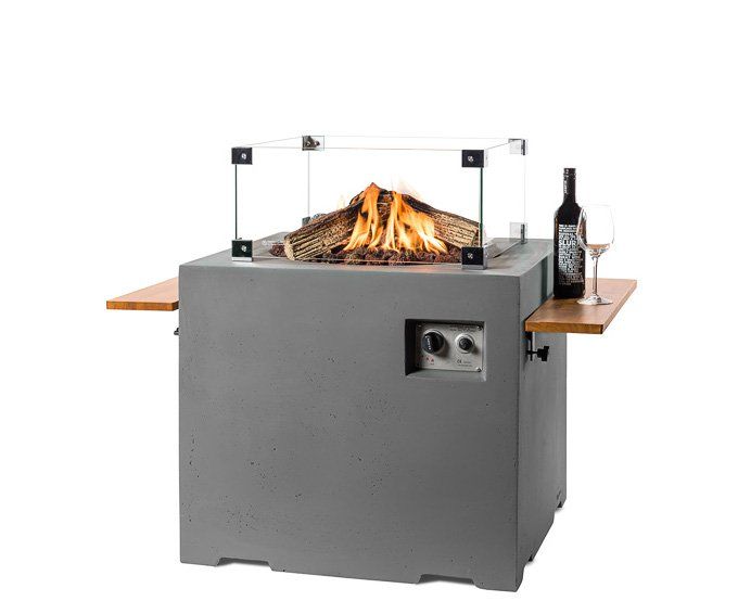 Happy C. Firetable Square Anthracite L&D