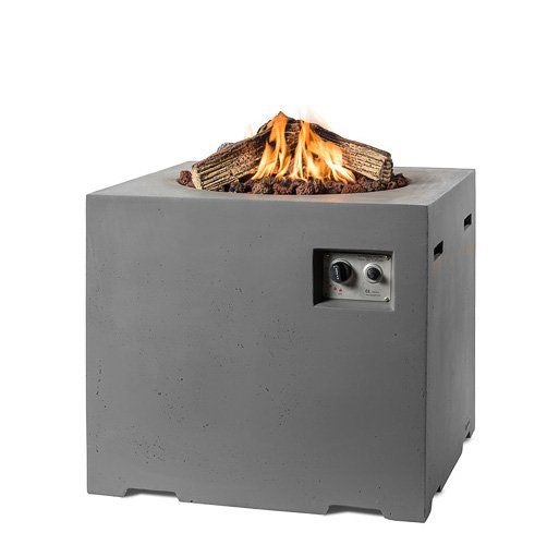 Happy C. Firetable Square Anthracite L&D
