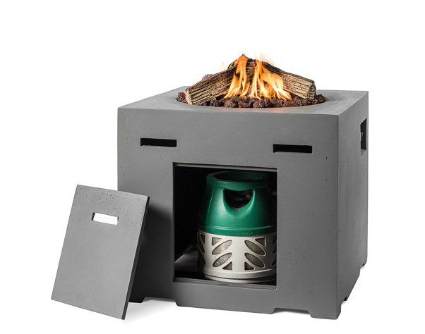 Happy C. Firetable Square Anthracite L&D