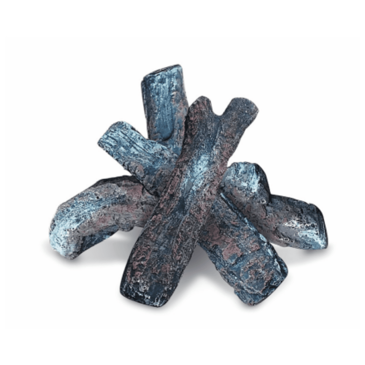 Happy Cocooning ceramic wood logs (4 pieces)