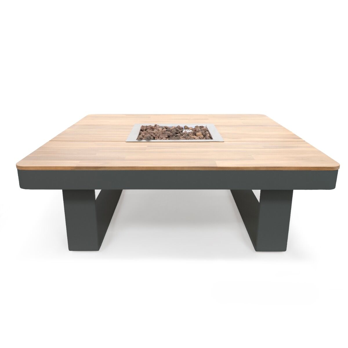 Happy Cocooning fire pit table Horizon 95 smokey anthracite